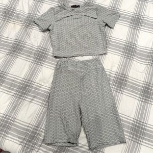 Grey two piece set
